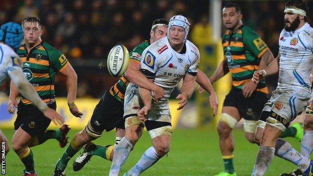 Exeter beat Northampton