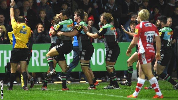 Gloucester v Harlequins