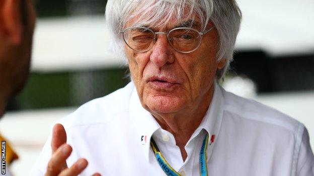 Bernie Ecclestone