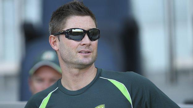 Australia captain Michael Clarke