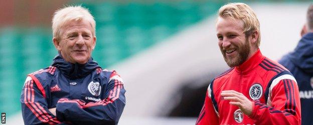 Gordon Strachan and Johnny Russell