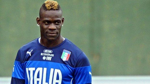 Italy and Liverpool striker Mario Balotelli