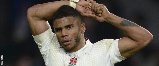 England centre Kyle Eastmond