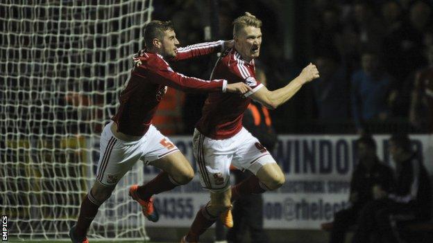 Swindon Town's Michael Smith