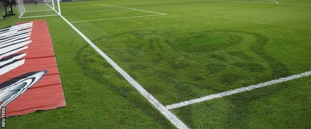 Wembley pitch