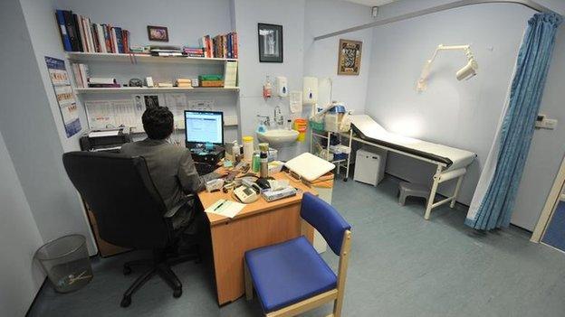 GP consulting room - generic