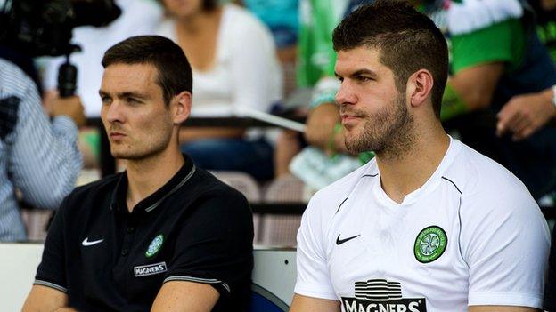 Craig Gordon and Fraser Forster