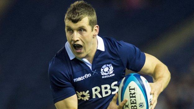 Scotland centre Mark Bennett