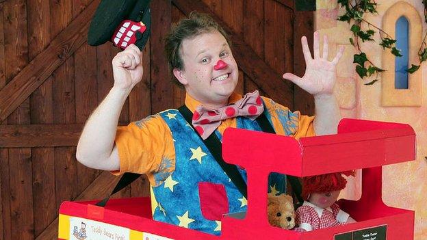 Justin Fletcher AKA Mr Tumble