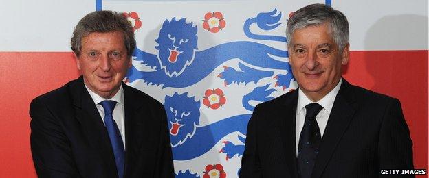 David Bernstein and Roy Hodgson