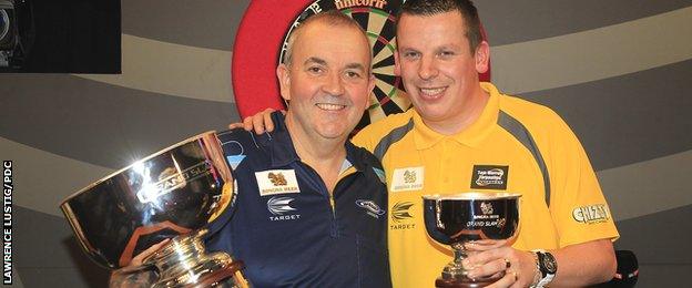 Phil Taylor and Dave Chisnall