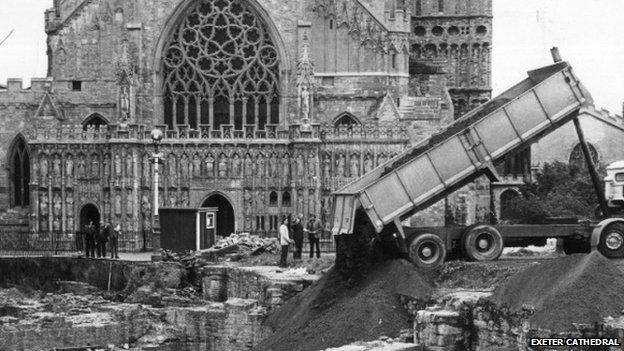 Roman Baths discovery in 1970s