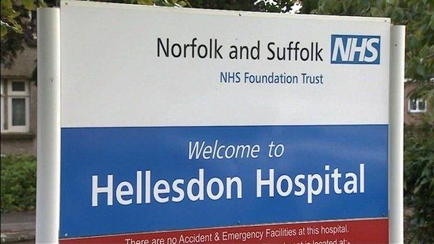 NSFT based at Hellesdon Hospital