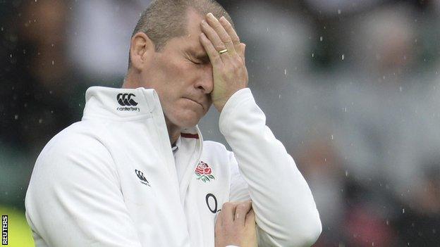 England coach Stuart Lancaster