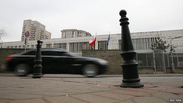 Polish embassy in Moscow (17 Nov)