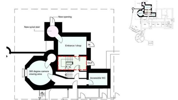 Plan of North Tower