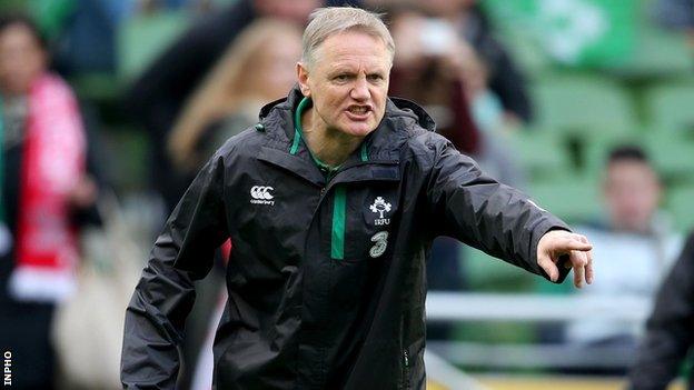 Ireland head coach Joe Schmidt