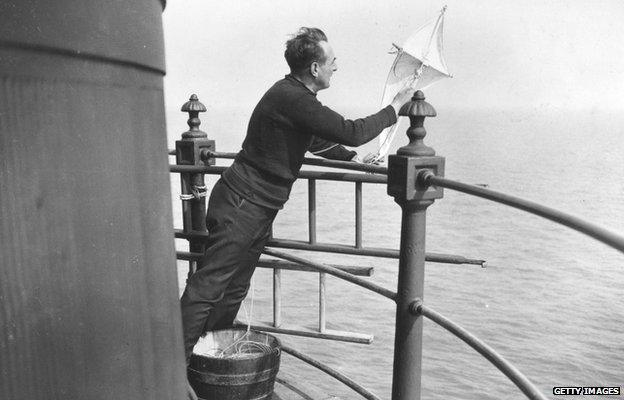 Wolf Rock lighthouse