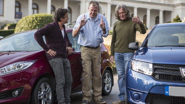 Richard Hammond, Jeremy Clarkson and James May