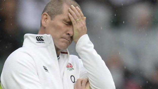 England coach Stuart Lancaster