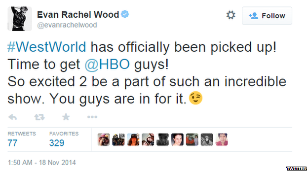 Evan Rachel Wood's Twitter