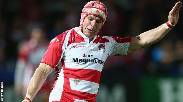 Gloucester full-back Rob Cook