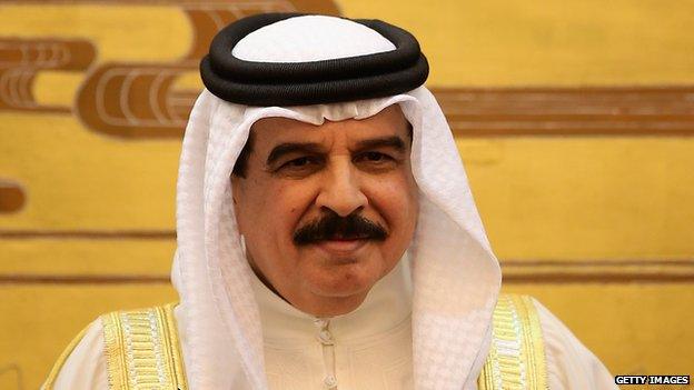 King of Bahrain Hamad bin Isa Al Khalifa