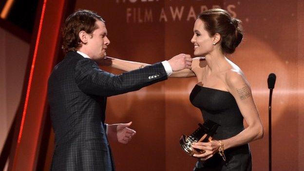 Angelina Jolie and Jack O'Connell