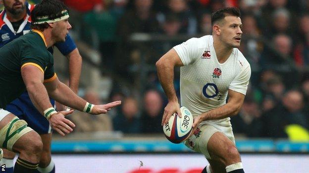 England's Danny Care