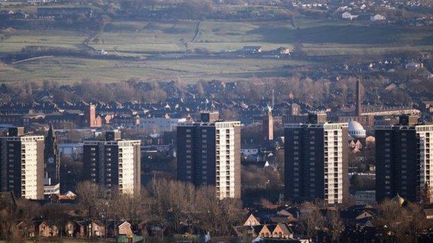 Rochdale skyline