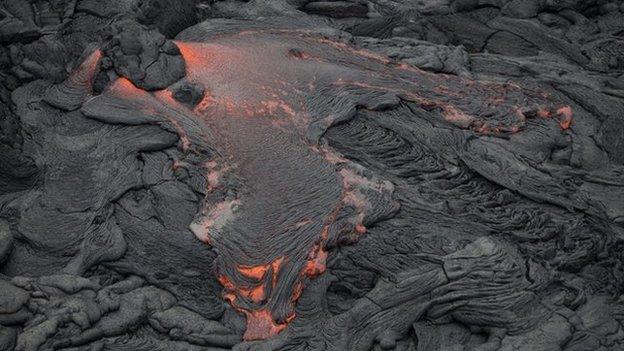 Lava field