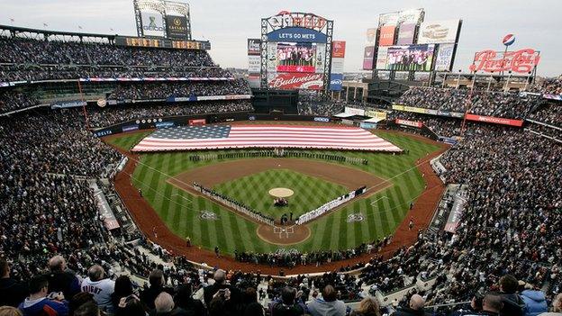 New York Mets home stadium.