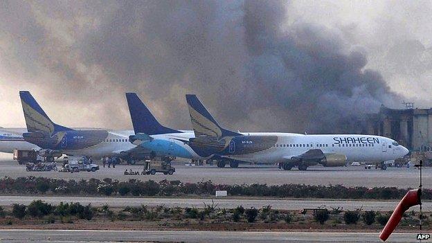 The attack on Jinnah International Airport, Karachi, June 2014