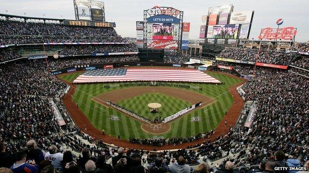 New York Mets home stadium.