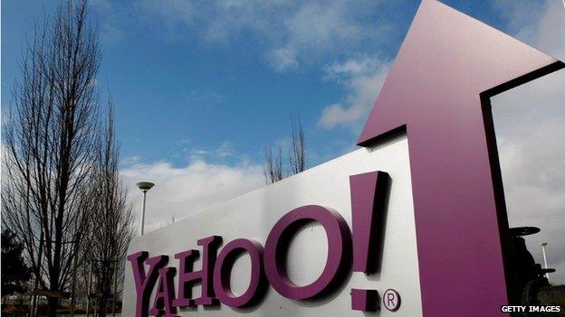 Yahoo sign