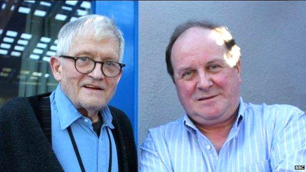 David Hockney and James Naughtie