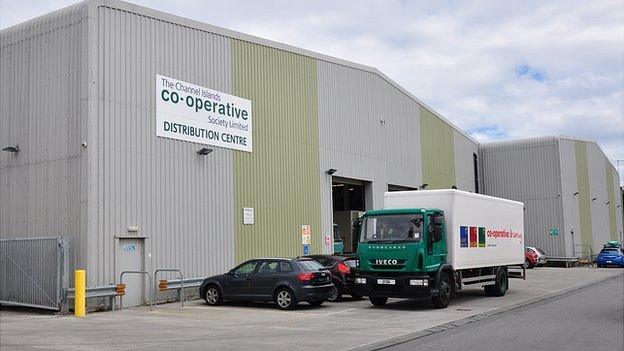 Channel Islands Co-operative Society warehouse