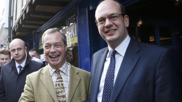 Nigel Farage and Mark Reckless