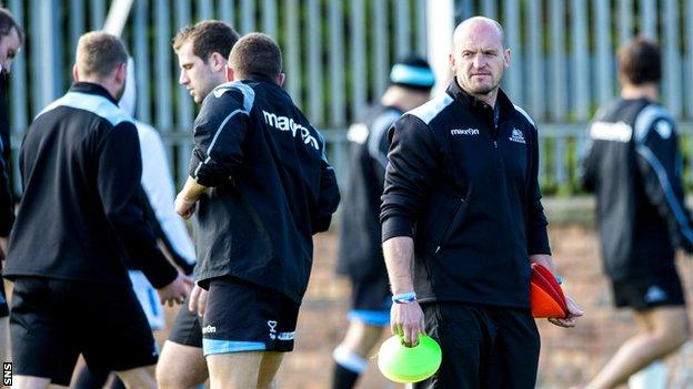 Glasgow Warriors boss Gregor Townsend