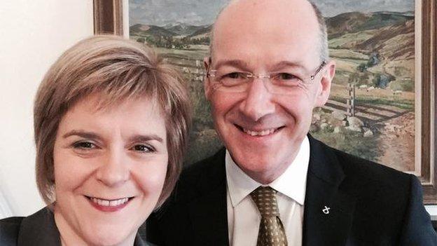 Nicola Sturgeon has announced that John Swinney will be deputy first minister