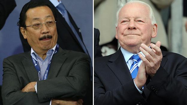 Vincent Tan and Dave Whelan