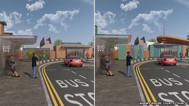 Rejected designs for Kenilworth Station