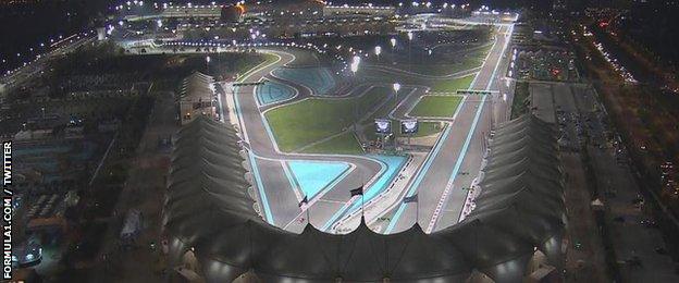 The Yas Marina Circuit