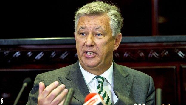 Peter Lawwell says Celtic have been unfairly targeted over the living wage