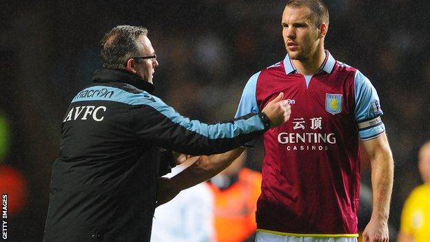 Paul Lambert and Ron Vlaar