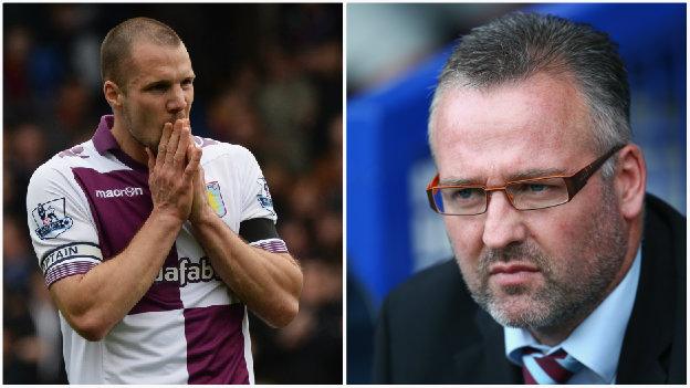 Ron Vlaar and Paul Lambert