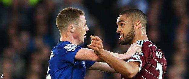 James McCarthy and Winston Reid