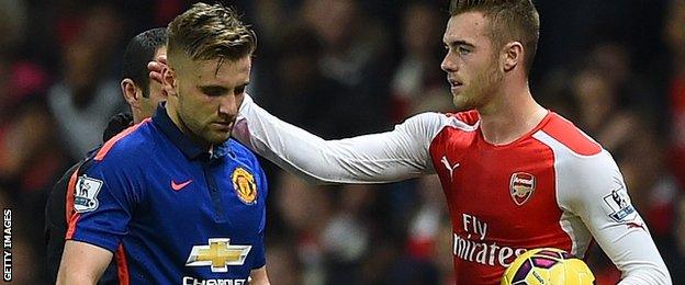 Luke Shaw and Callum Chambers