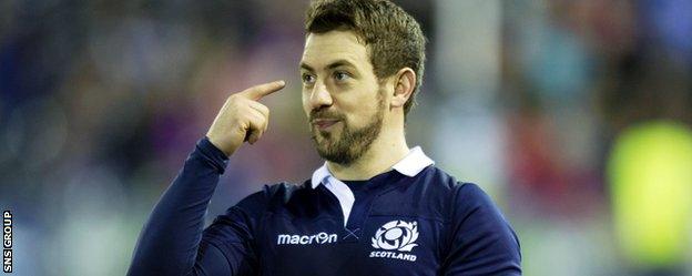 Scotland captain Greig Laidlaw