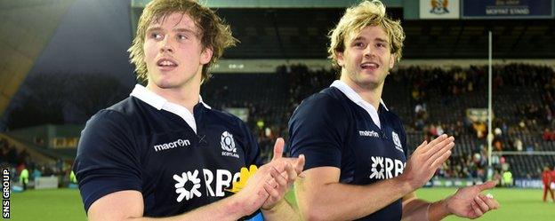 Jonny and Richie Gray